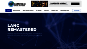 What Lanc-remastered.com website looked like in 2022 (1 year ago)
