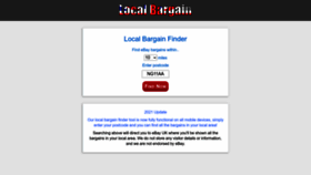 What Local-bargain.co.uk website looked like in 2022 (1 year ago)