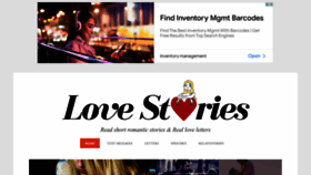 What Love-stories.org website looked like in 2022 (1 year ago)