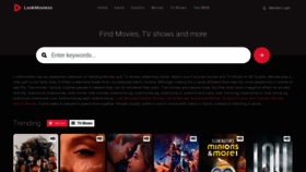 What Lookmoviess.com website looked like in 2022 (1 year ago)
