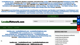 What Localzz.com website looked like in 2022 (2 years ago)