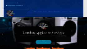 What Londonapplianceservices.com website looked like in 2022 (1 year ago)