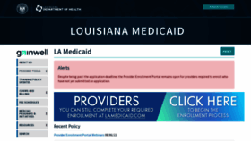 What Lamedicaid.com website looked like in 2022 (1 year ago)