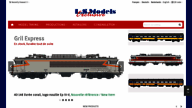 What Lsmodels.com website looked like in 2022 (1 year ago)