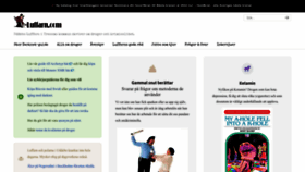 What Luffarn.com website looked like in 2022 (1 year ago)