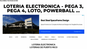 What Loteria-electronica.com website looked like in 2022 (1 year ago)