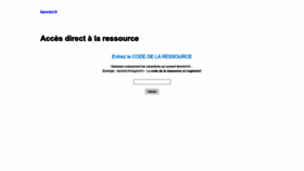 What Lienmini.fr website looked like in 2022 (1 year ago)