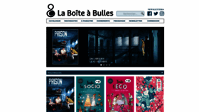What La-boite-a-bulles.com website looked like in 2022 (1 year ago)