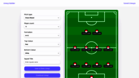 What Lineup-builder.co.uk website looked like in 2022 (1 year ago)