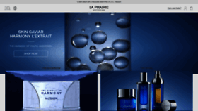 What Laprairie.com website looked like in 2022 (1 year ago)