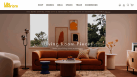 What Lifeinteriors.com.au website looked like in 2022 (1 year ago)