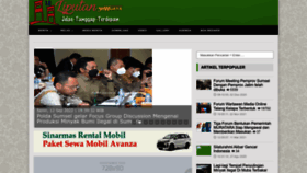 What Liputan-sriwijaya.co.id website looked like in 2022 (1 year ago)