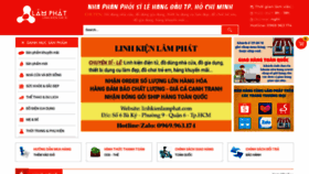 What Linhkienlamphat.com website looked like in 2022 (1 year ago)