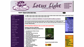 What Lotuslight.com website looked like in 2022 (1 year ago)