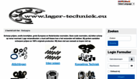 What Lager-techniek.eu website looked like in 2022 (1 year ago)
