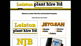 What Leistonplanthire.co.uk website looked like in 2022 (1 year ago)
