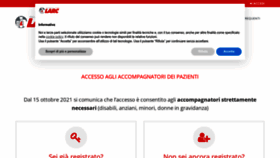 What Larcservizi.it website looked like in 2022 (1 year ago)