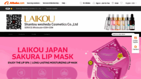 What Laikou.en.alibaba.com website looked like in 2022 (1 year ago)