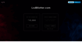 What Lsdblotter.com website looked like in 2022 (1 year ago)