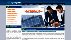 What Lupedigital.com website looked like in 2011 (12 years ago)