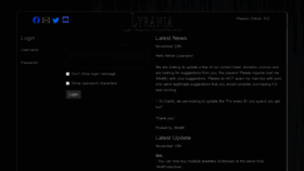 What Lyrania.co.uk website looked like in 2022 (1 year ago)