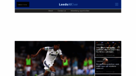 What Leedsallover.com website looked like in 2022 (1 year ago)