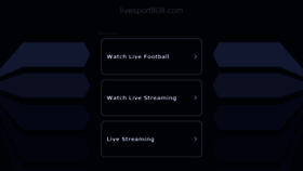 What Livesport808.com website looked like in 2022 (1 year ago)