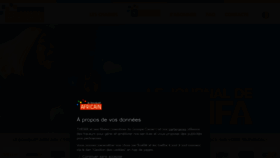 What Lebouquetafricain.com website looked like in 2022 (1 year ago)