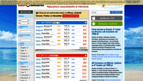 What Lastminuter.pl website looked like in 2022 (3 years ago)