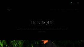 What Lkrisque.com website looked like in 2022 (1 year ago)