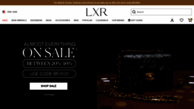 What Lxrco.com website looked like in 2022 (1 year ago)