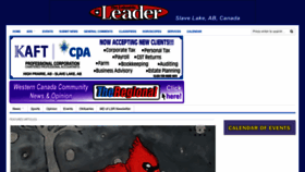 What Lakesideleader.com website looked like in 2022 (1 year ago)