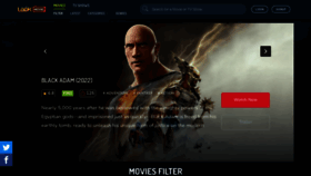 What Lookmovie.com website looked like in 2022 (1 year ago)