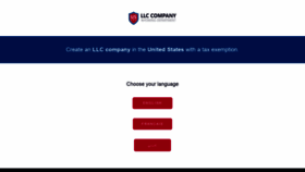 What Llccompany.us website looked like in 2022 (1 year ago)