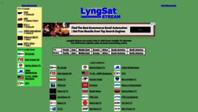 What Lyngsat-stream.com website looked like in 2022 (1 year ago)