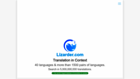 What Lizarder.com website looked like in 2022 (1 year ago)