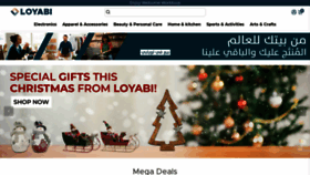 What Loyabi.com website looked like in 2022 (1 year ago)