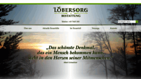 What Loebersorg.at website looked like in 2022 (1 year ago)