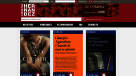 What Libreriahernandez.com website looked like in 2022 (1 year ago)