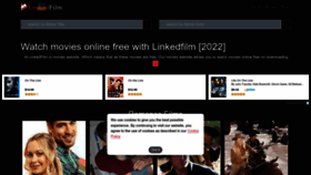 What Linkedfilm.com website looked like in 2022 (1 year ago)