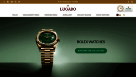 What Lugaro.com website looked like in 2022 (1 year ago)