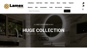 What Lamex.com.au website looked like in 2022 (1 year ago)