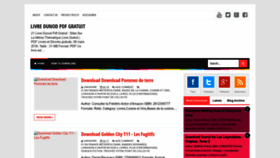 What Livredunodpdfgratuit.blogspot.com website looked like in 2022 (1 year ago)