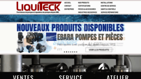 What Liquiteck.com website looked like in 2022 (2 years ago)