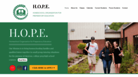 What Lrhope.com website looked like in 2022 (1 year ago)