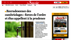 What Lasavoie.fr website looked like in 2022 (1 year ago)