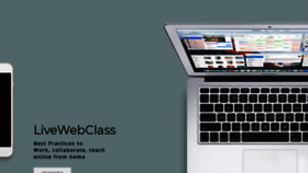 What Livewebclass.com website looked like in 2022 (2 years ago)