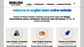 What Learnenglish.com website looked like in 2022 (1 year ago)