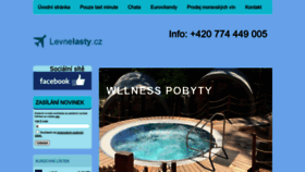 What Levnelasty.cz website looked like in 2022 (1 year ago)
