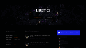 What L1justice.com website looked like in 2022 (1 year ago)